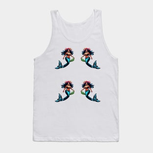 Sirenas Colorful ondines Tank Top